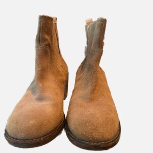 Rocket Dog Tan Suede Ankle Booties